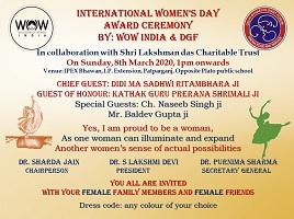 Report of Women’s Day Program