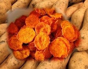 Sweet Chips of Sweet Potato